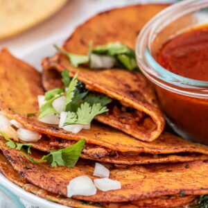 #403 CHICKEN BIRRIA TACOS