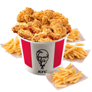 BUCKET OF HOT WINGS 15pcs